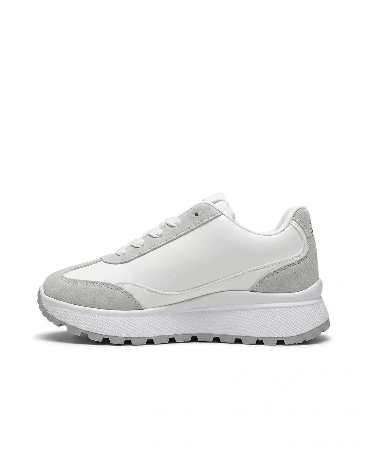 Women’s Puma Shoes – White & Gray 2