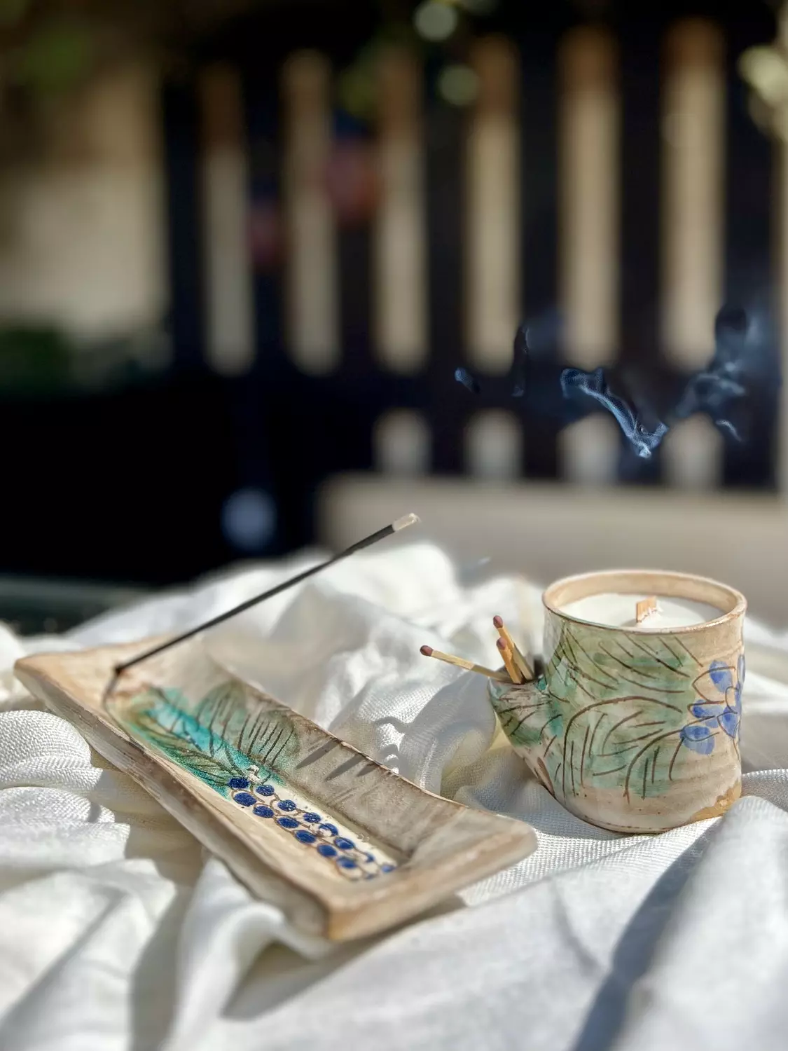 Palm Incense Stand hover image