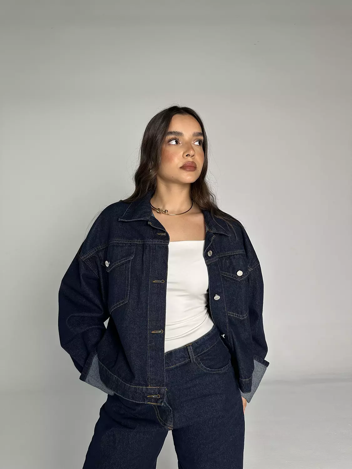 Dark Wash Denim Set 6