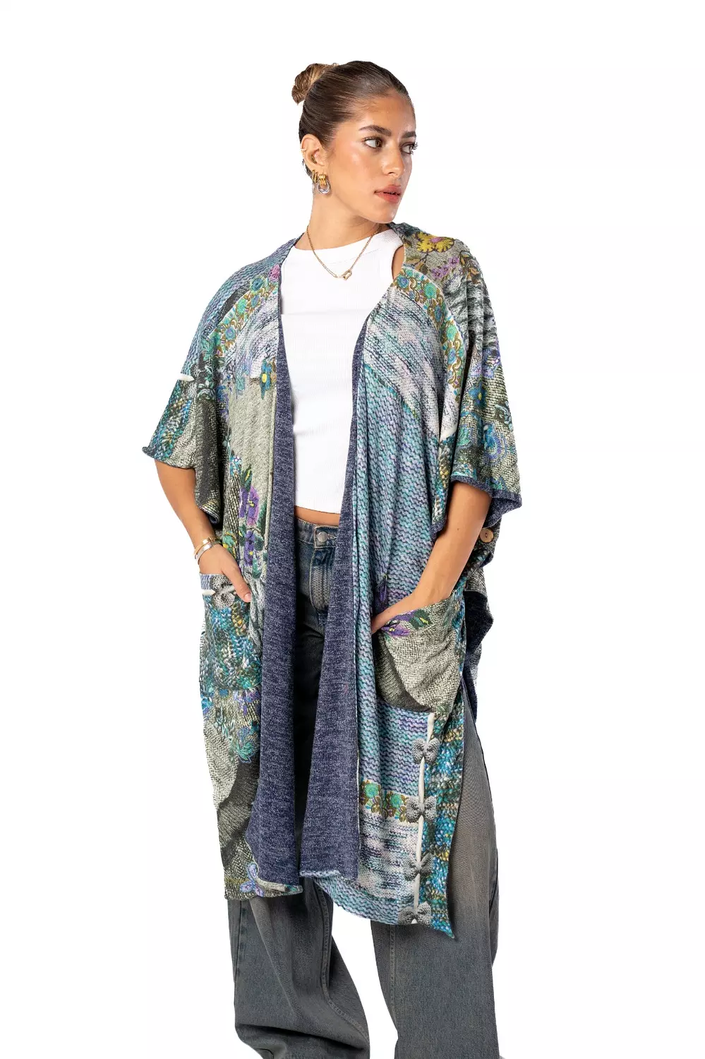 Haven Double Face Poncho 30