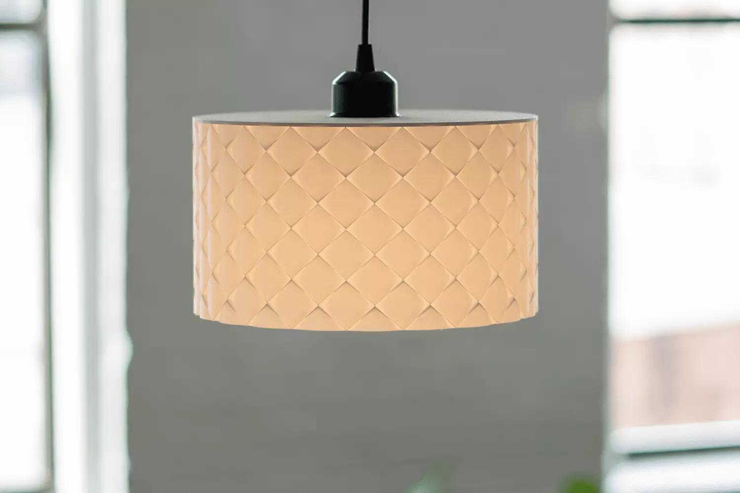 Quilted Pendant Light 2