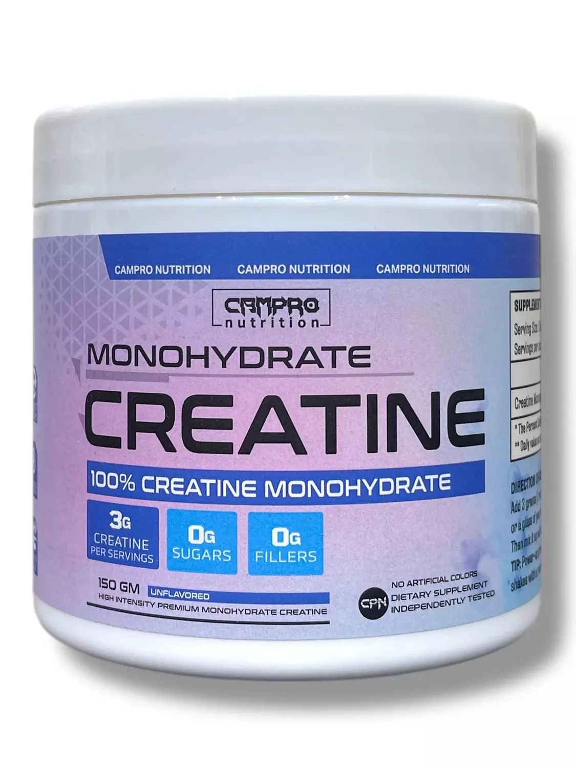 Campro Nutrition Creatine Monohydrate 50 serv image