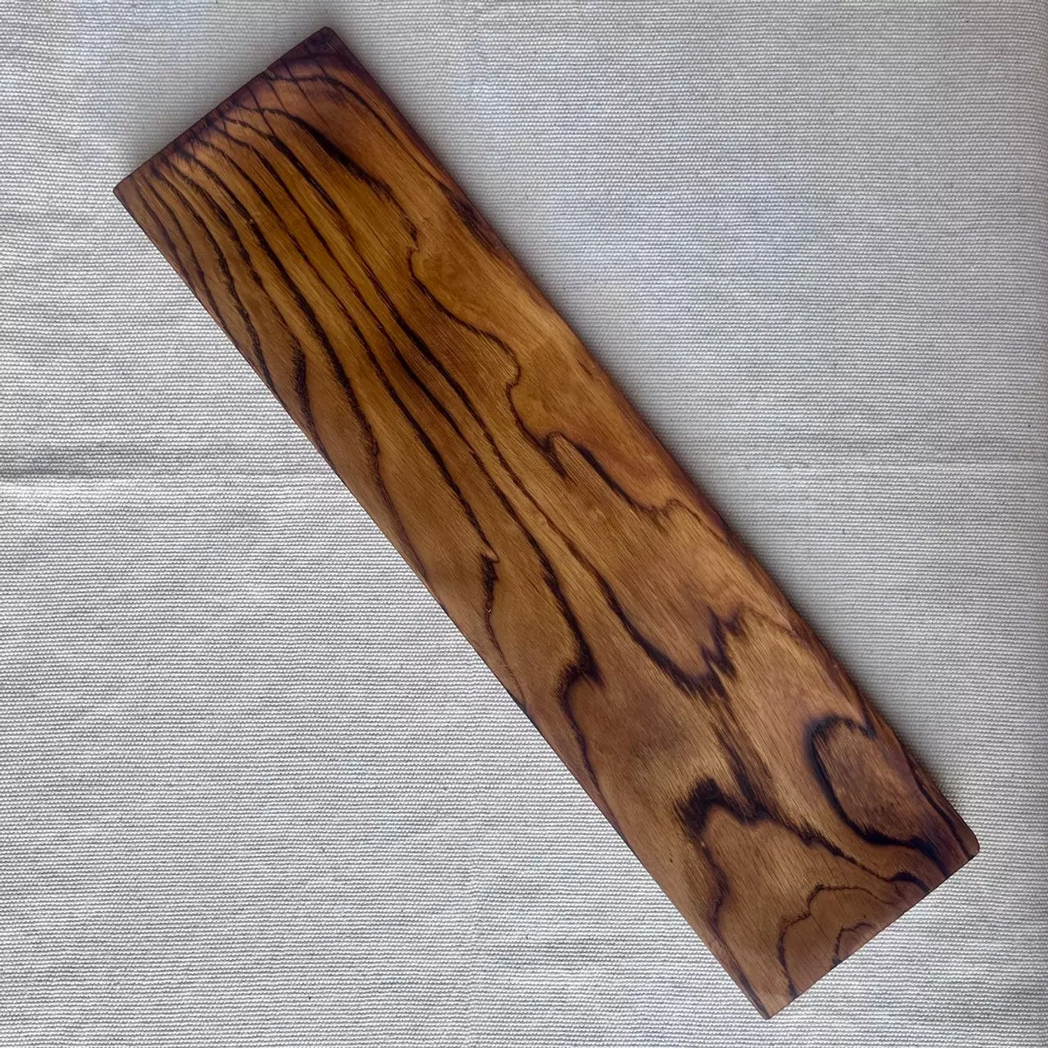 Long Oak Wood Serving Platter 3