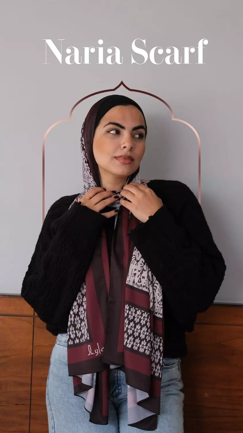 Naria Satine Scarf hover image