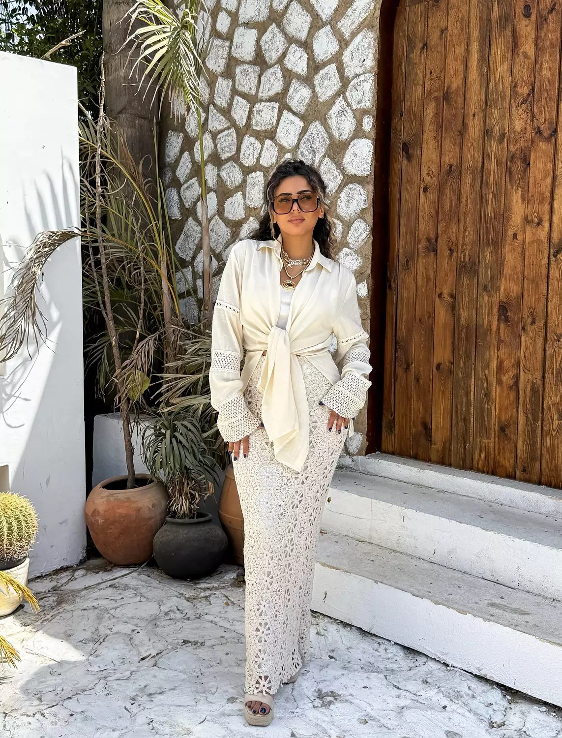 Boho skirt  image