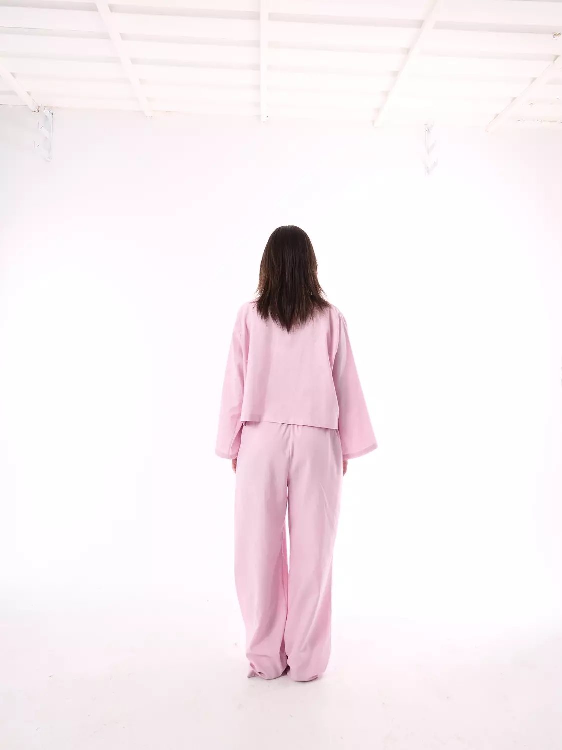 Baby Pink Linen Set 2