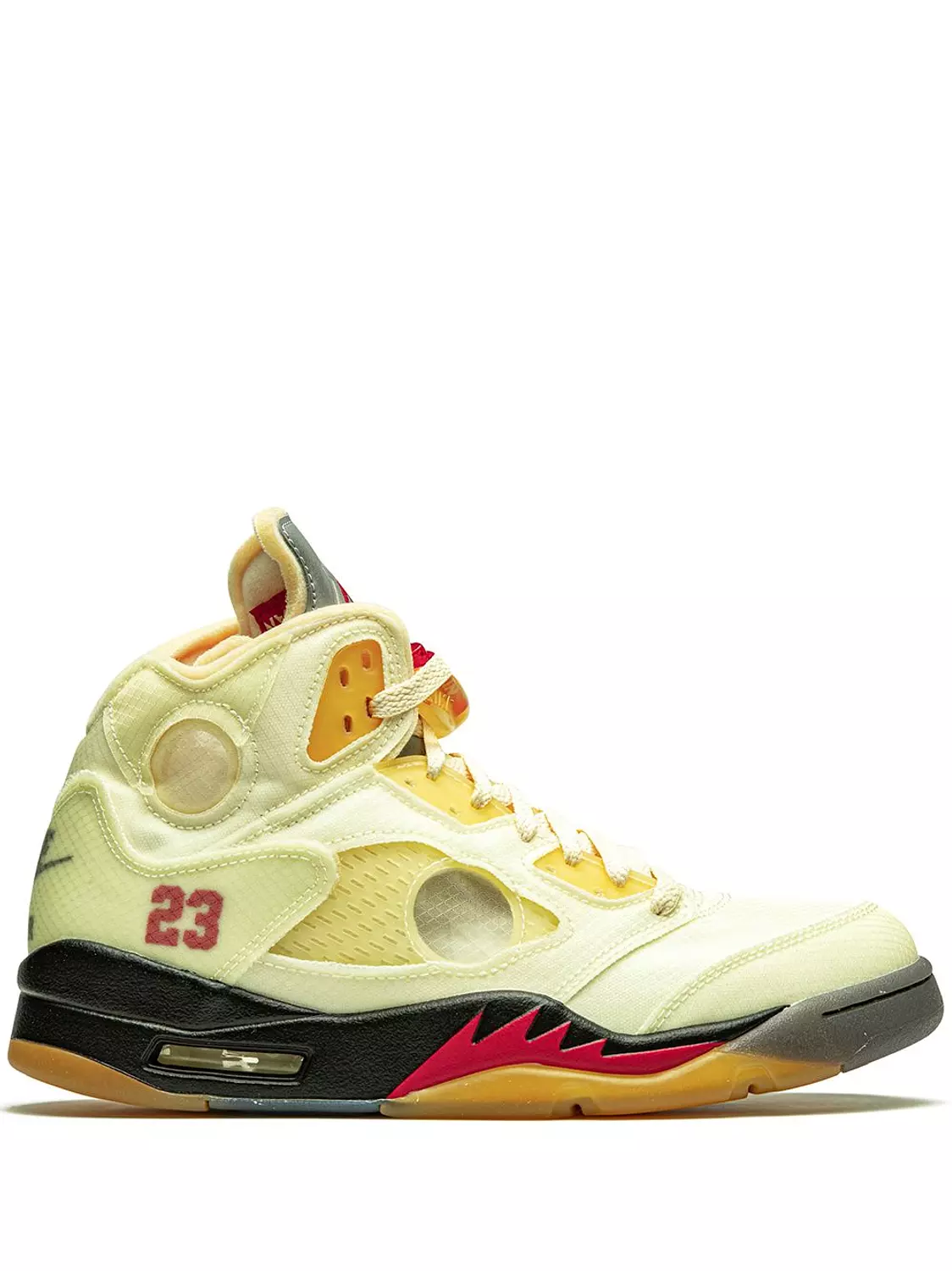 Jordan x Off-White Air Jordan 5 Retro SP "Sail" Sneakers image