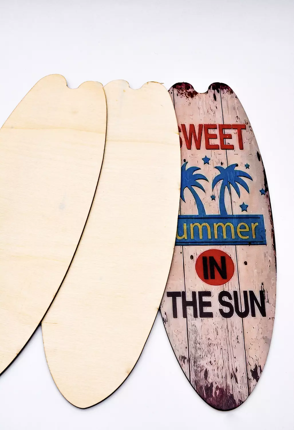 Beach Theme Wooden Surfboard Wall 8