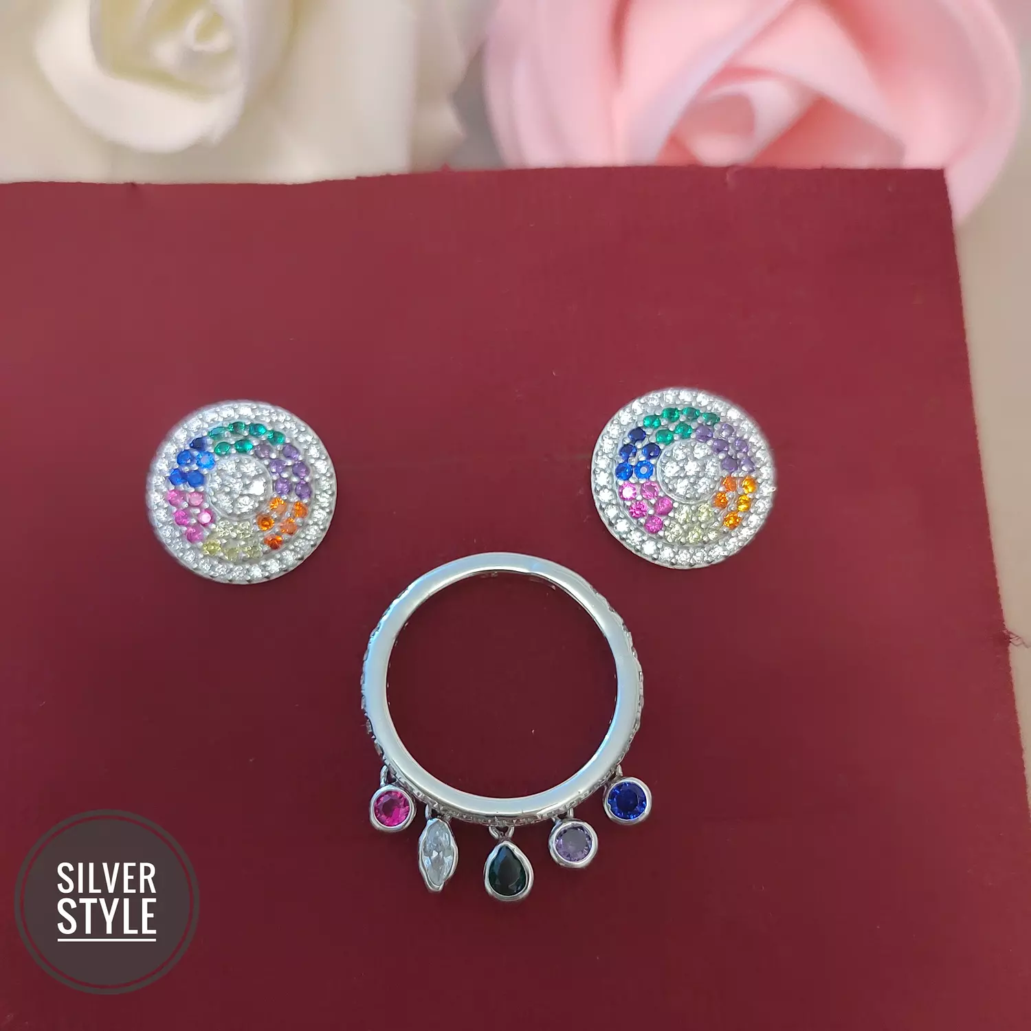 Sparkling colorful collection  image