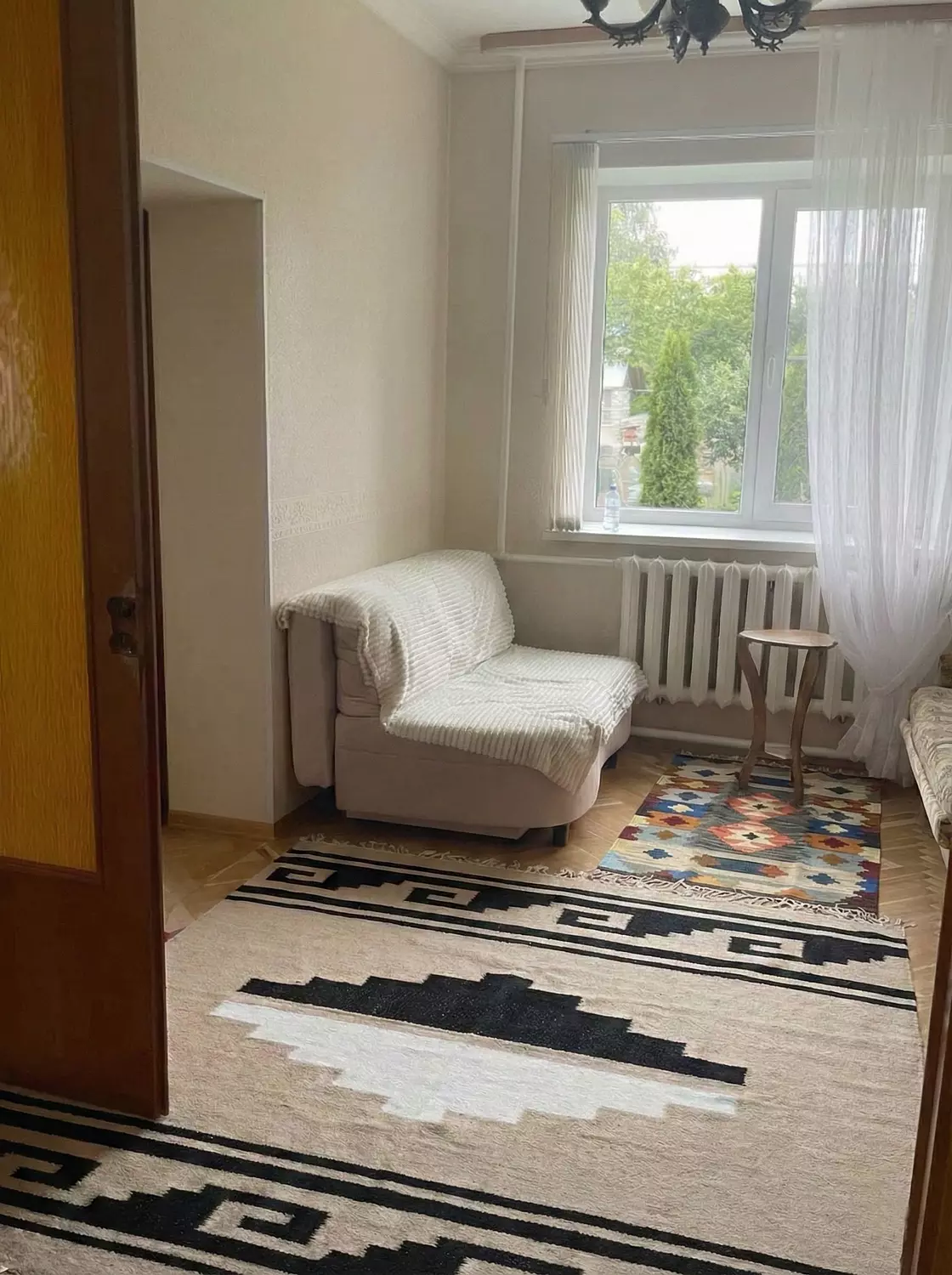 African Ivory Kilim Rug 2