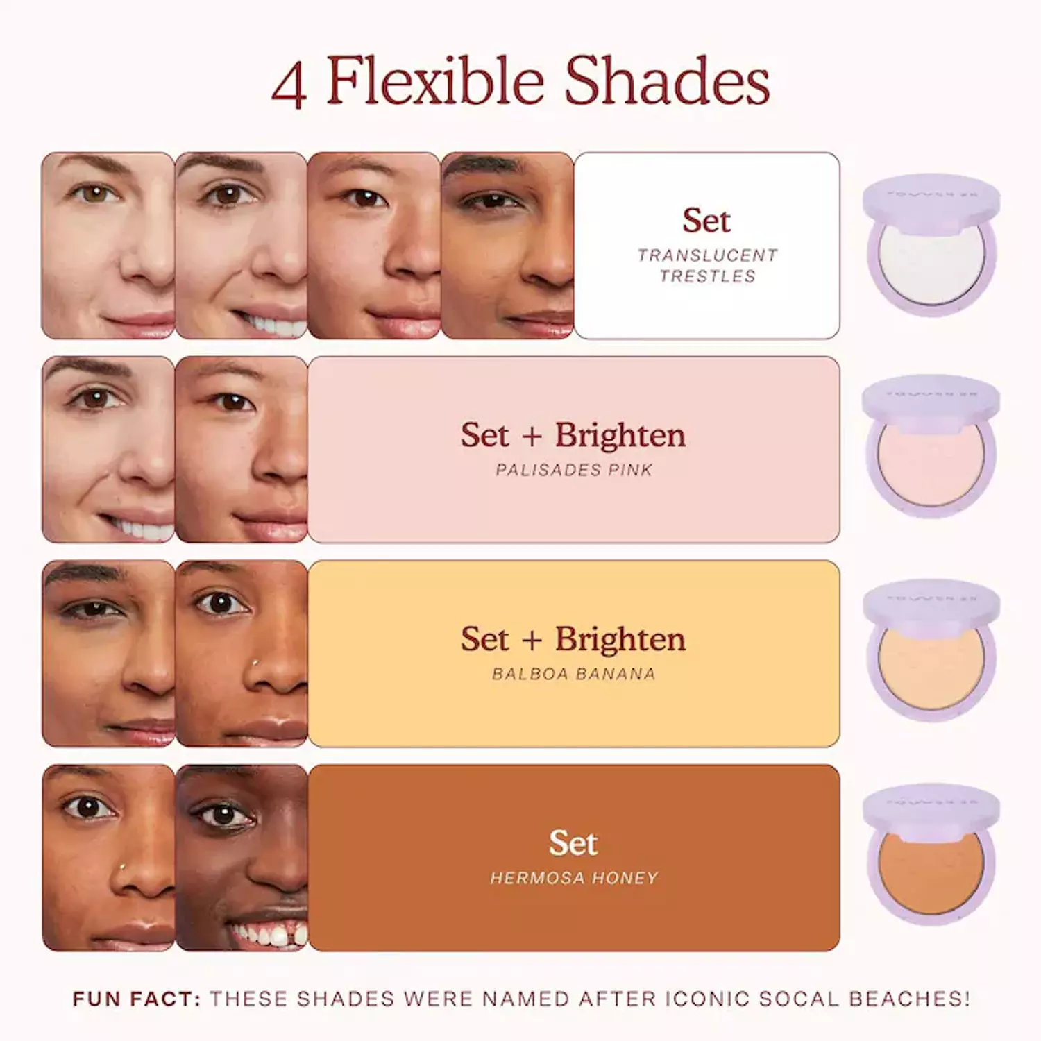 Tower 28 Beauty  GetSet® Blur + Set Talc-Free 12H Pressed Setting Powder 2