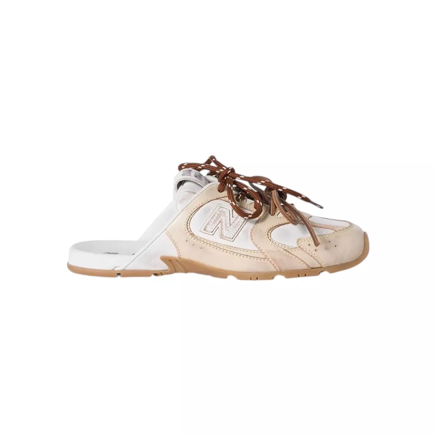 NEW BALANCE 530 X MIU MIU NEUTRAL MULES image