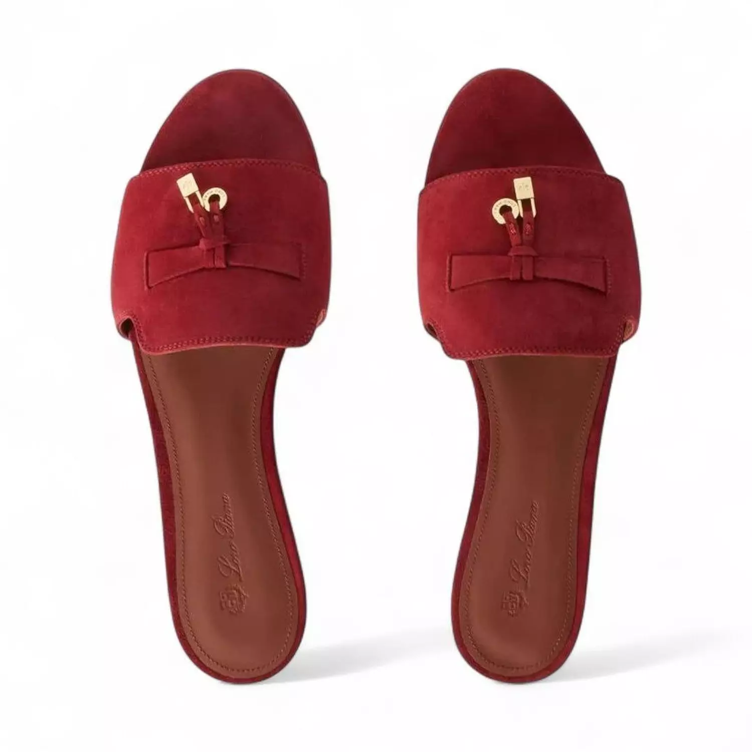 Loro Piana Summer Charms Burgundy 1