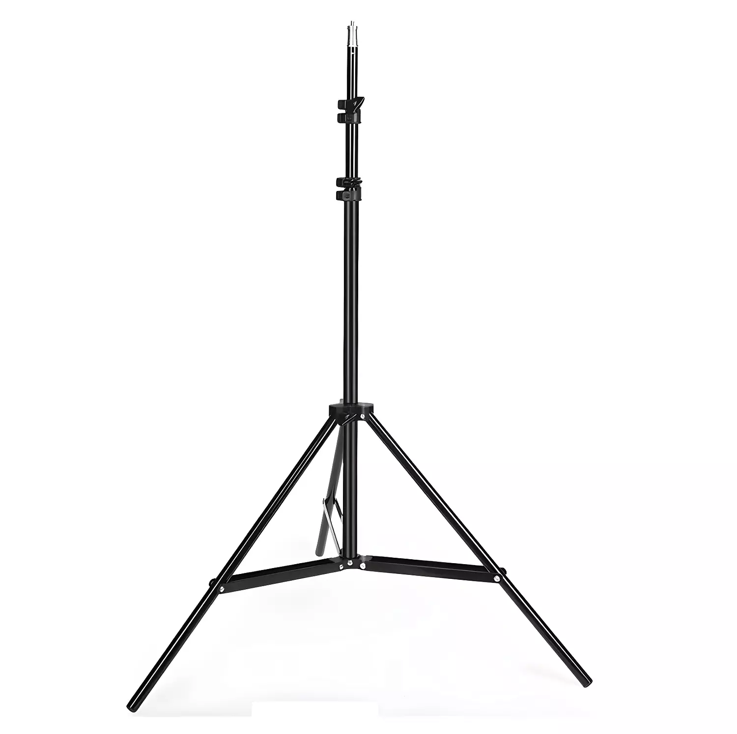 MF-3308 Camera Tripod with 3 Way Head and Metal Legs Black image