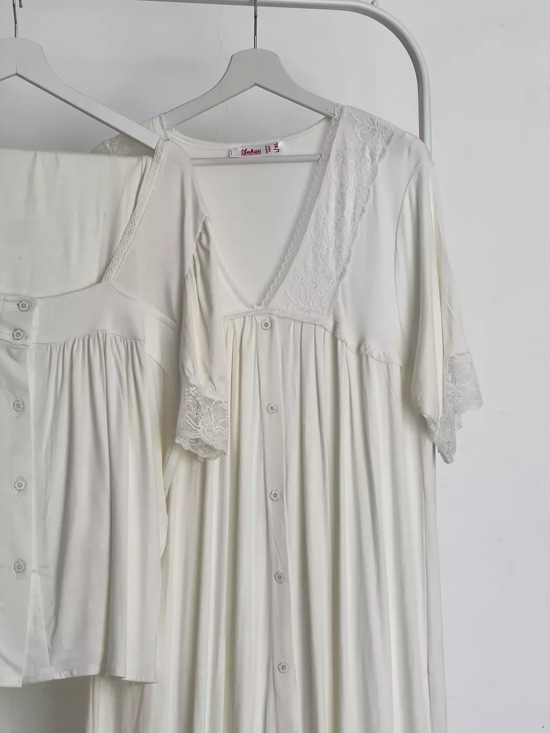 White Lace Nightgown image