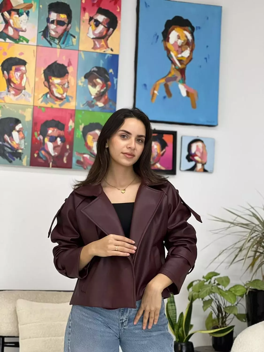 Leather jacket  4