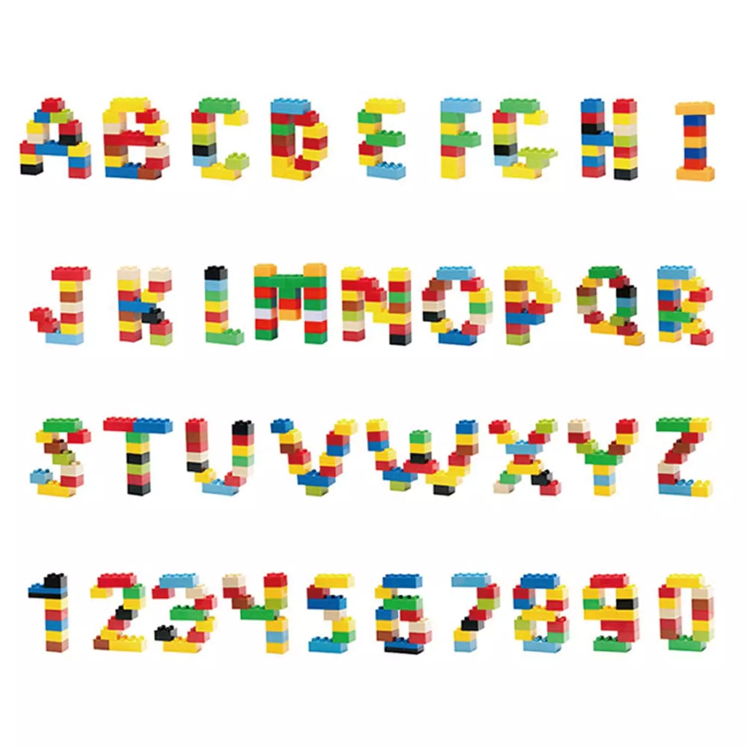 Building Blocks 1000 PCS 7