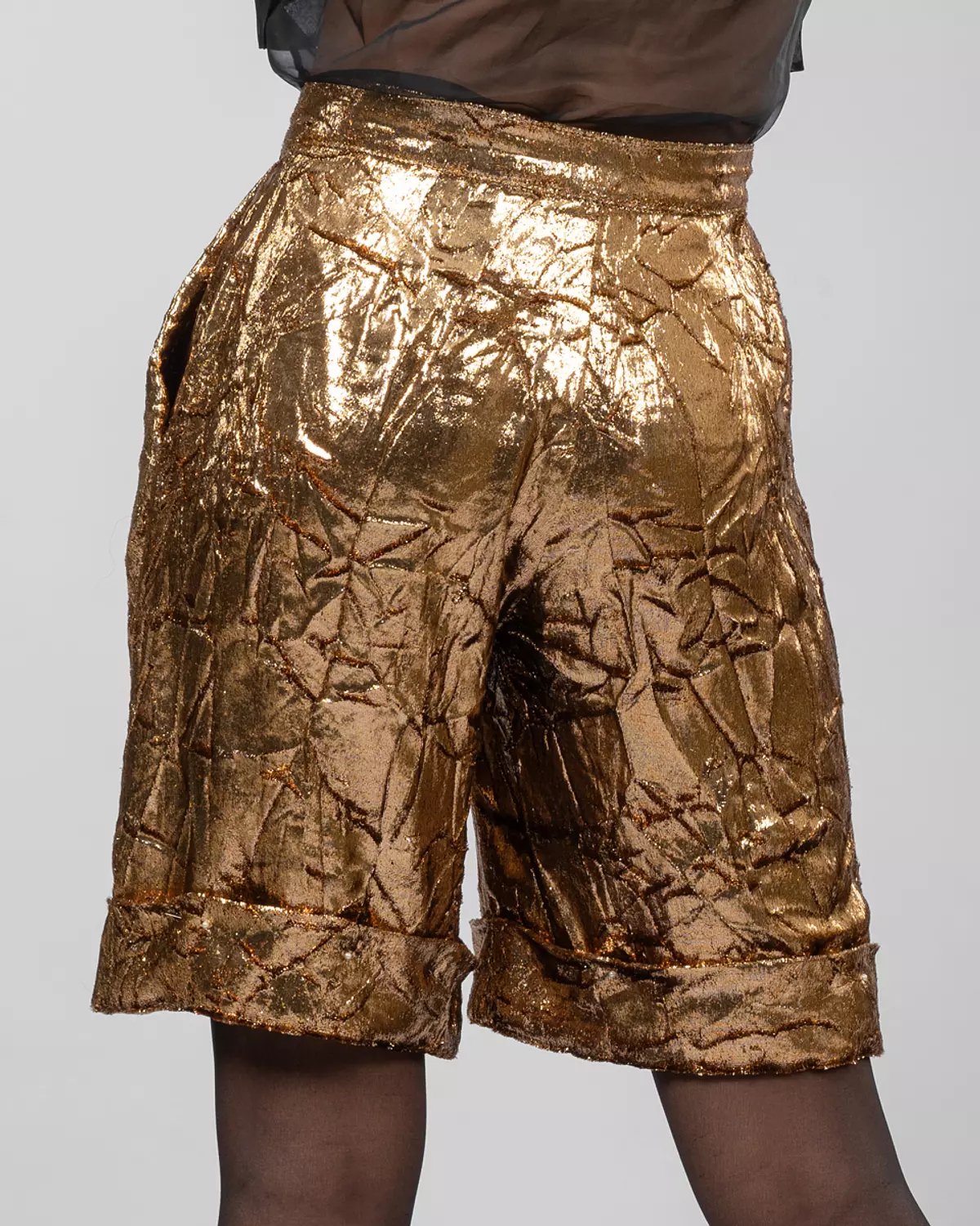 Gold shorts  5