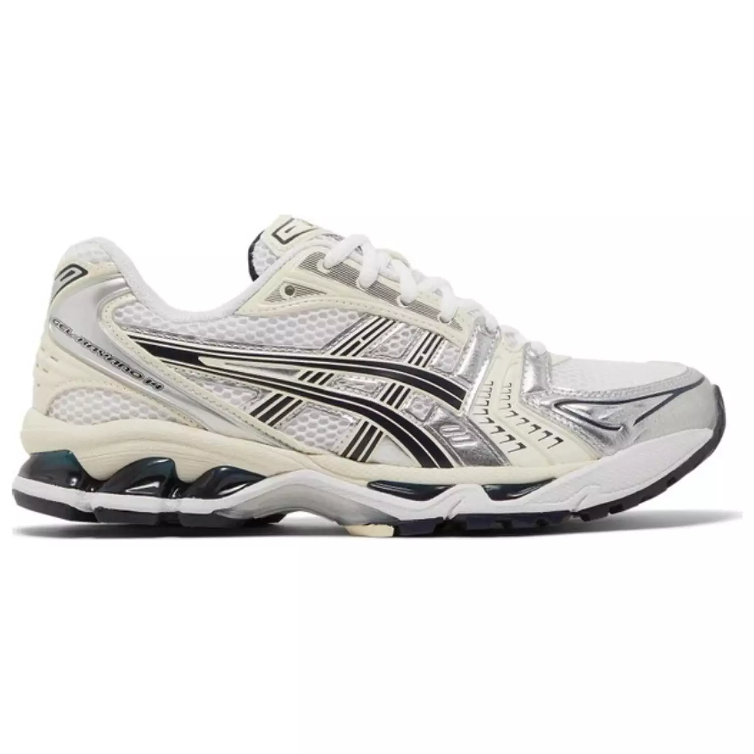 Asics gel kayano midnight white image