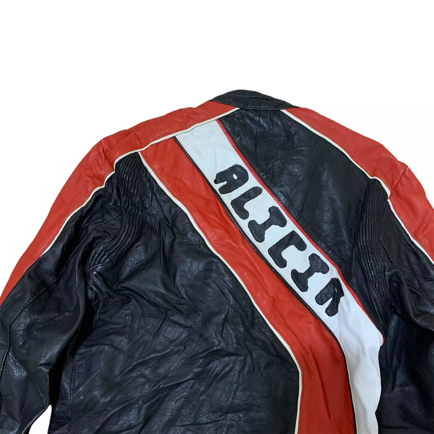 Vtg Alicia moto leather jacket 2
