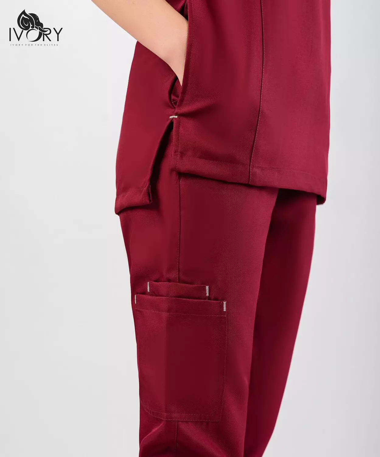 Half Collar Scrub 56