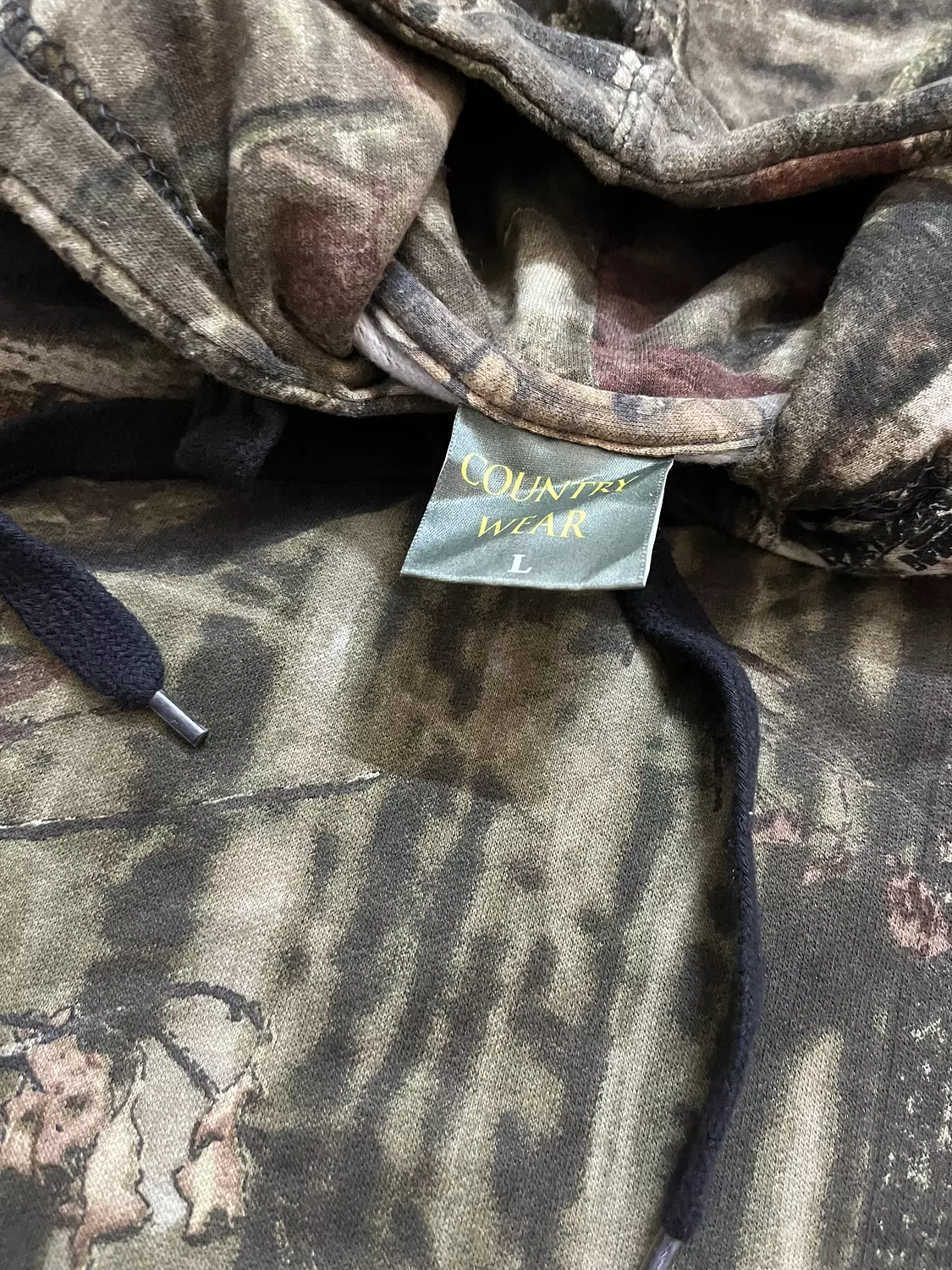 Real tree camouflage hoodie 2