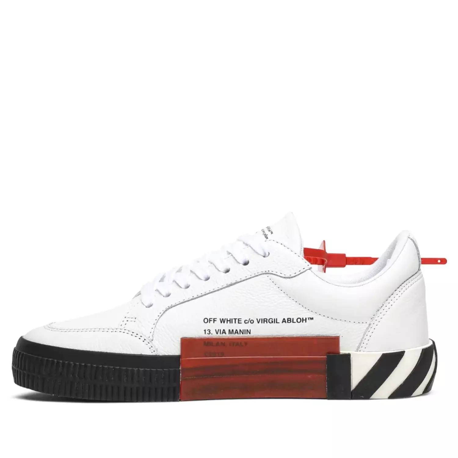 Off-White Vulcanized Low 'White Black' hover image