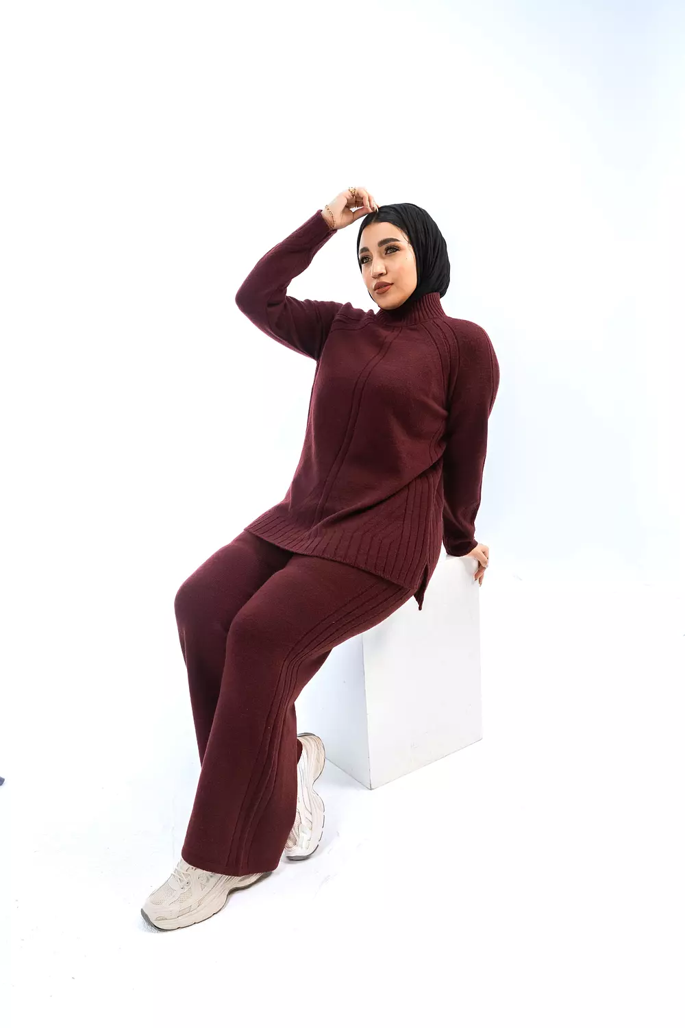 Ribbed Knit Set 3