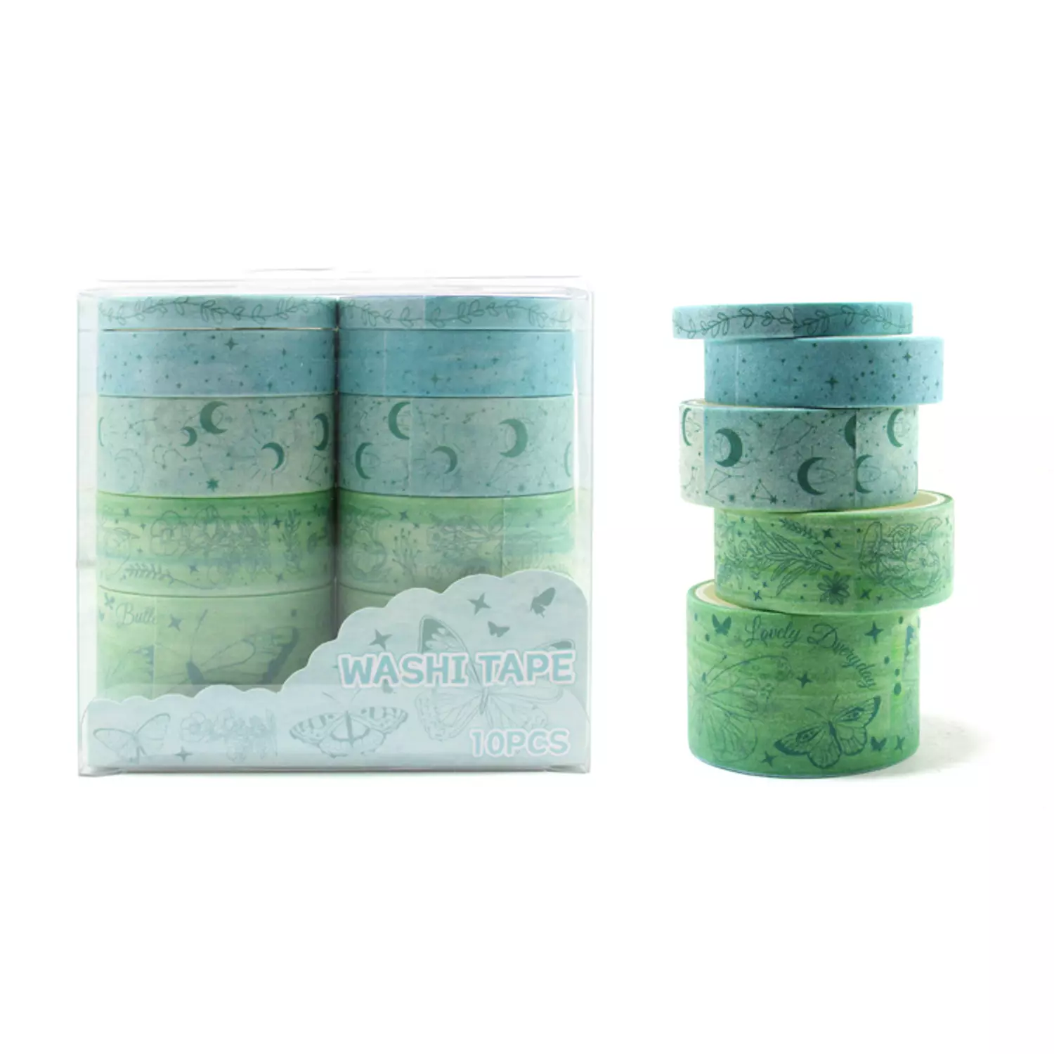 10 pieces washi tape packet 6