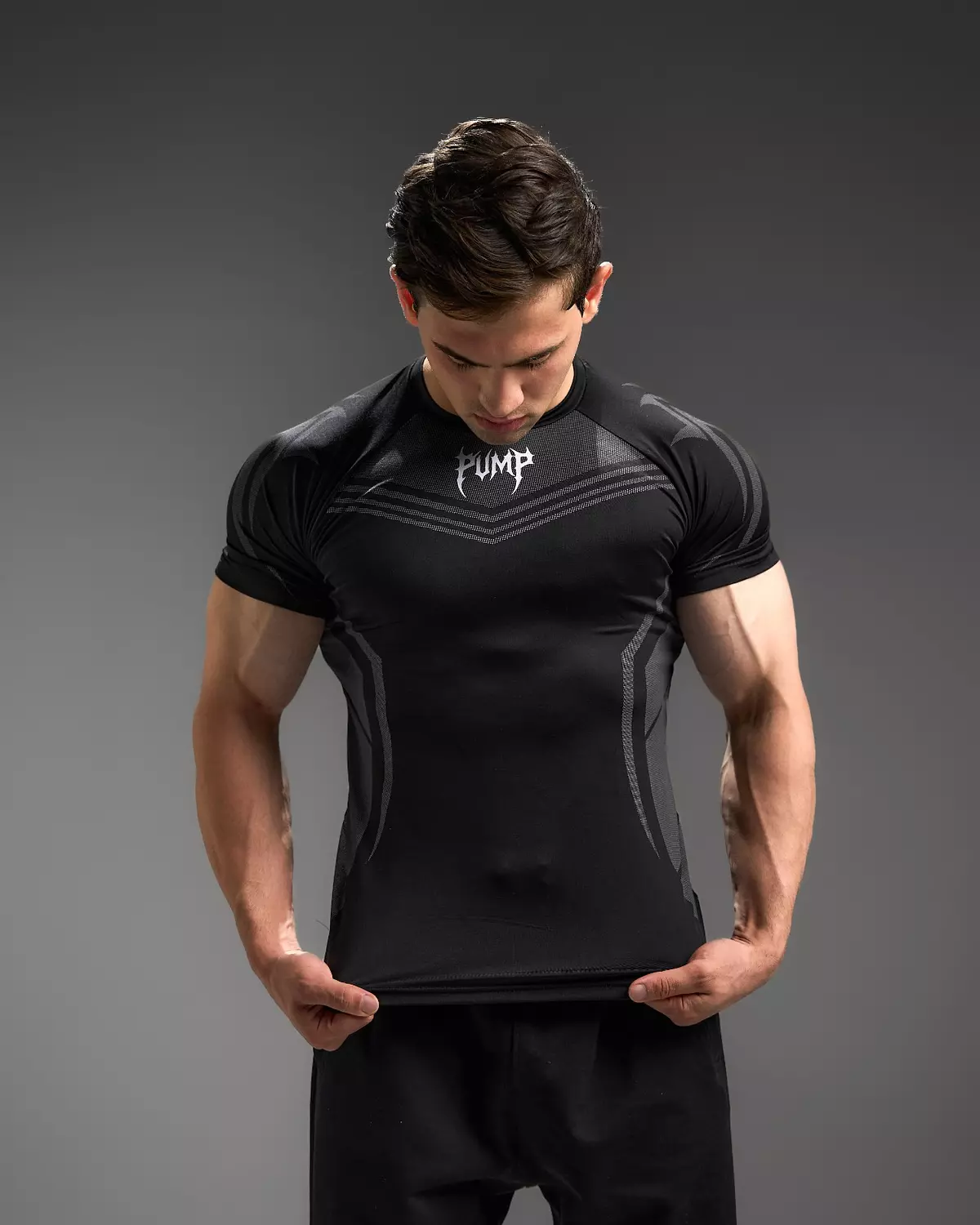 WARRIOR COMPRESSION TEES - black 18