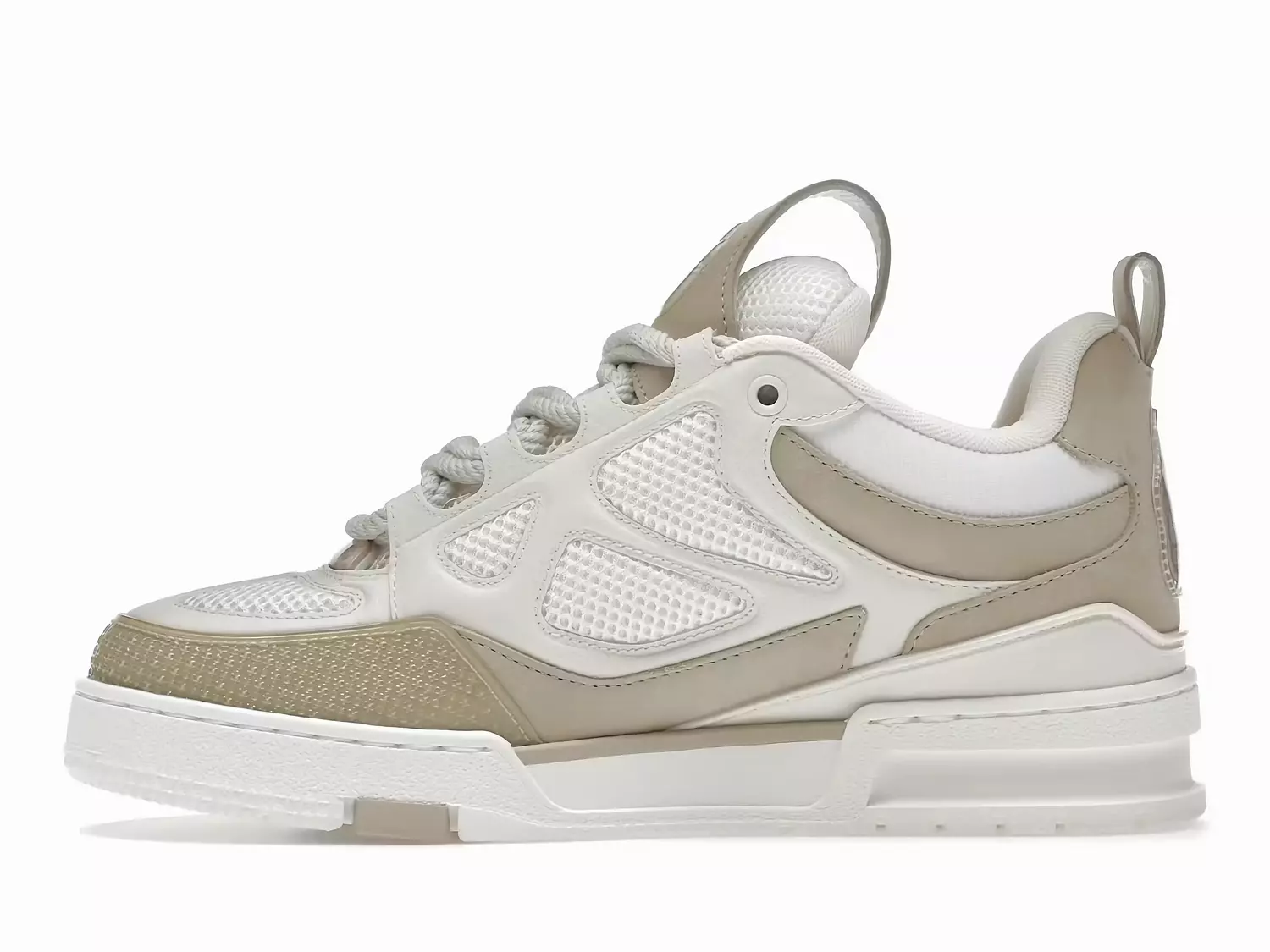 Louis Vuitton LV Skate Sneaker
Beige White
 2