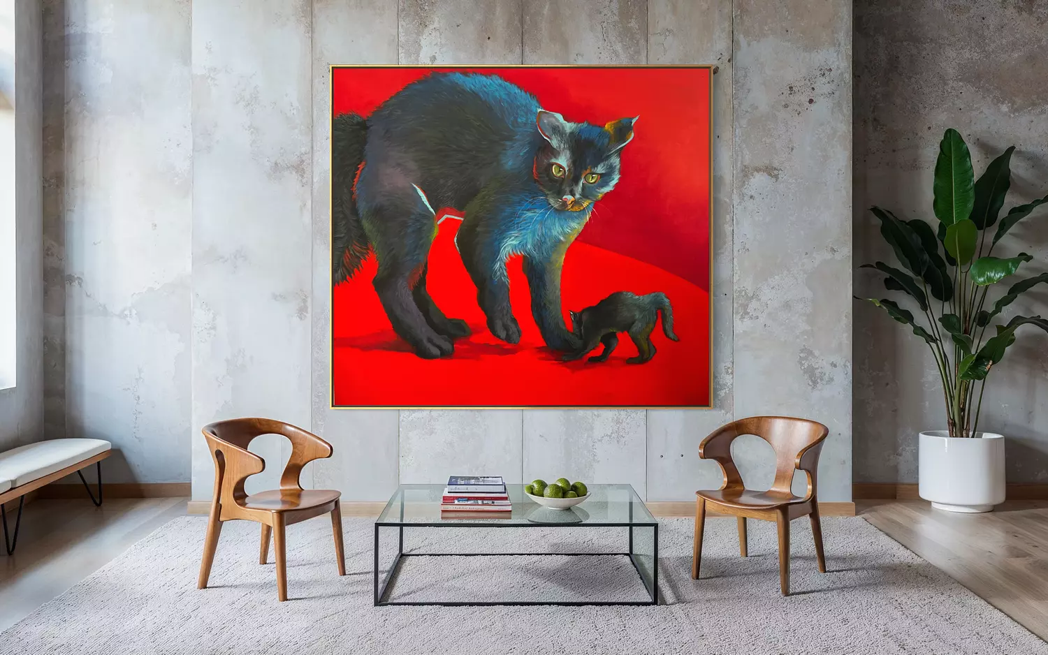 The conscious , alert persona ( the attentive cat ) 4