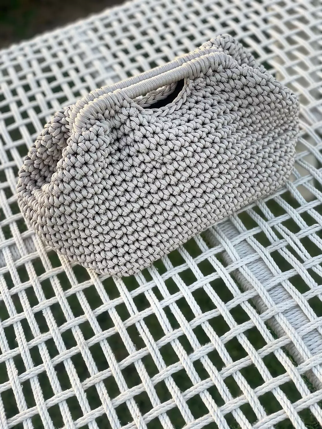Knitted Clutch Bag 4
