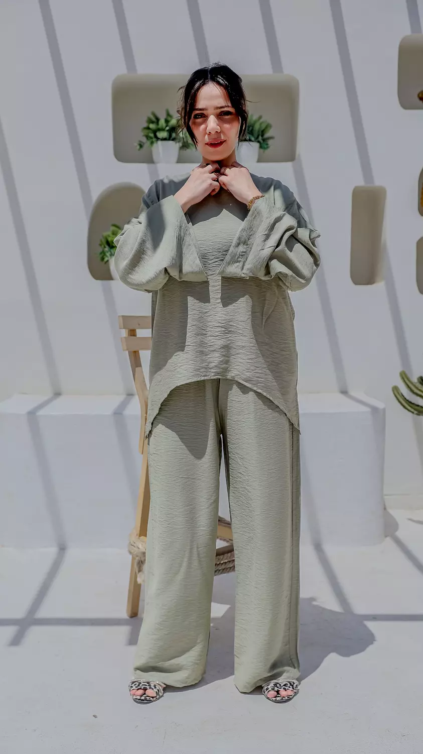 Linen suit 23
