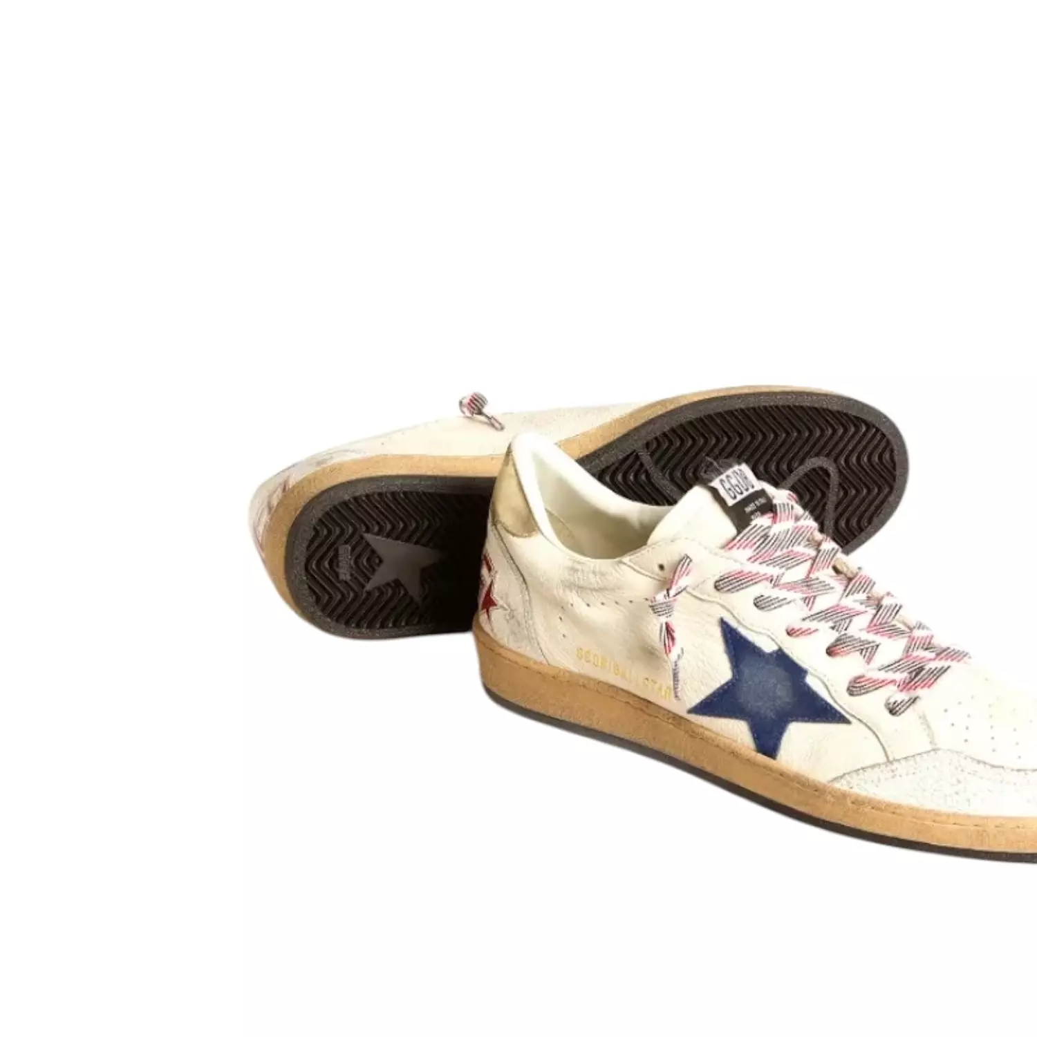 Golden Goose Ball-Star in nappa leather with blue 1