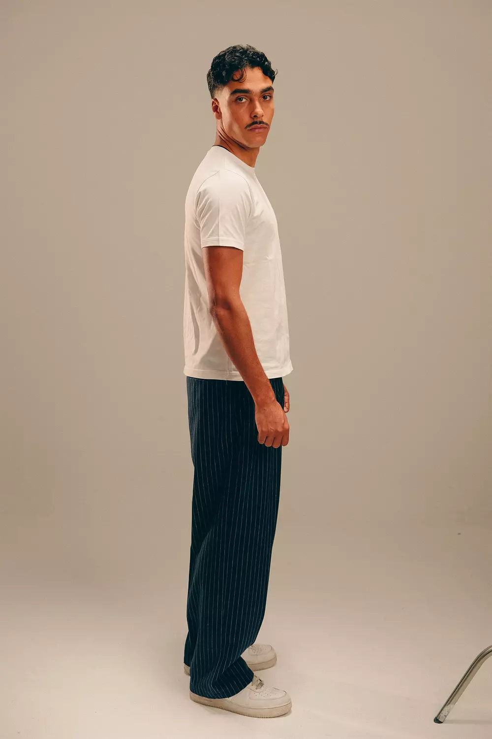 Pinstriped Pants | Men 5