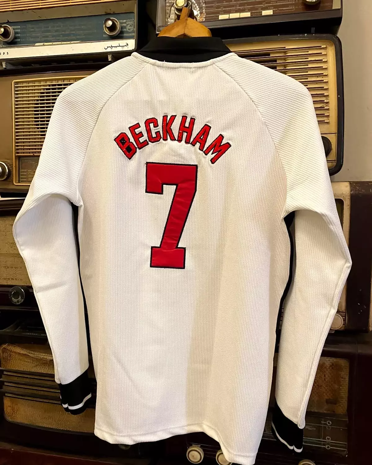 England 1998 Home Jersey - Long Sleeve hover image