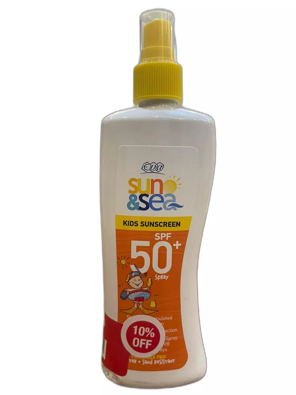 OFFER - EVA SUN & SEA KIDS SUNSCREEN SPF50+ SPRAY 200 ML image