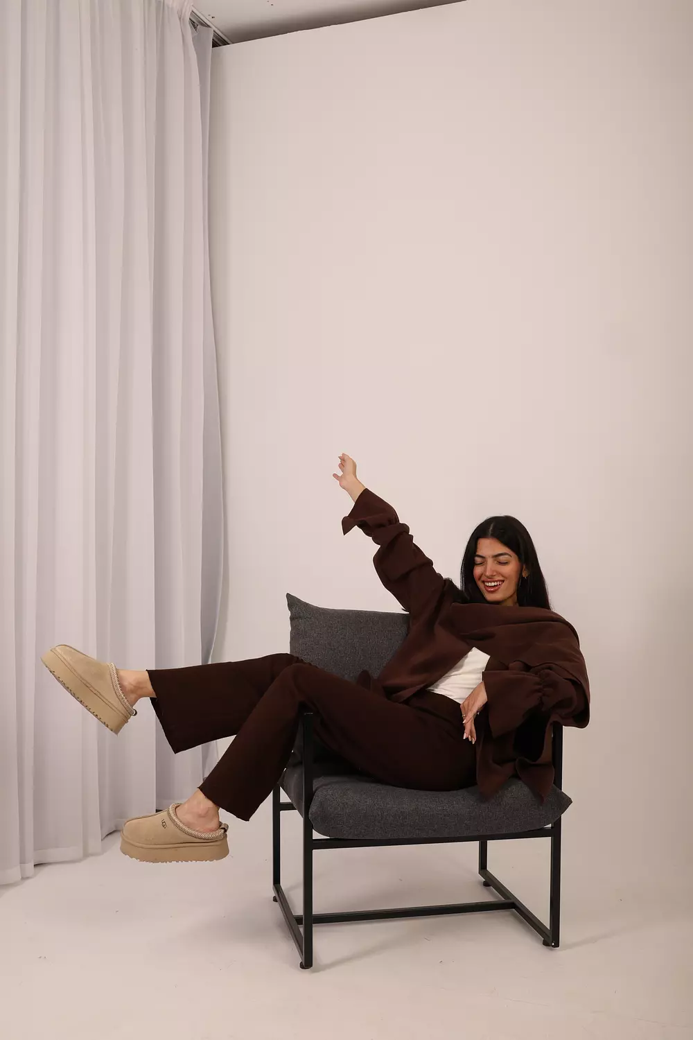 Mocha Scarf Jacket 3