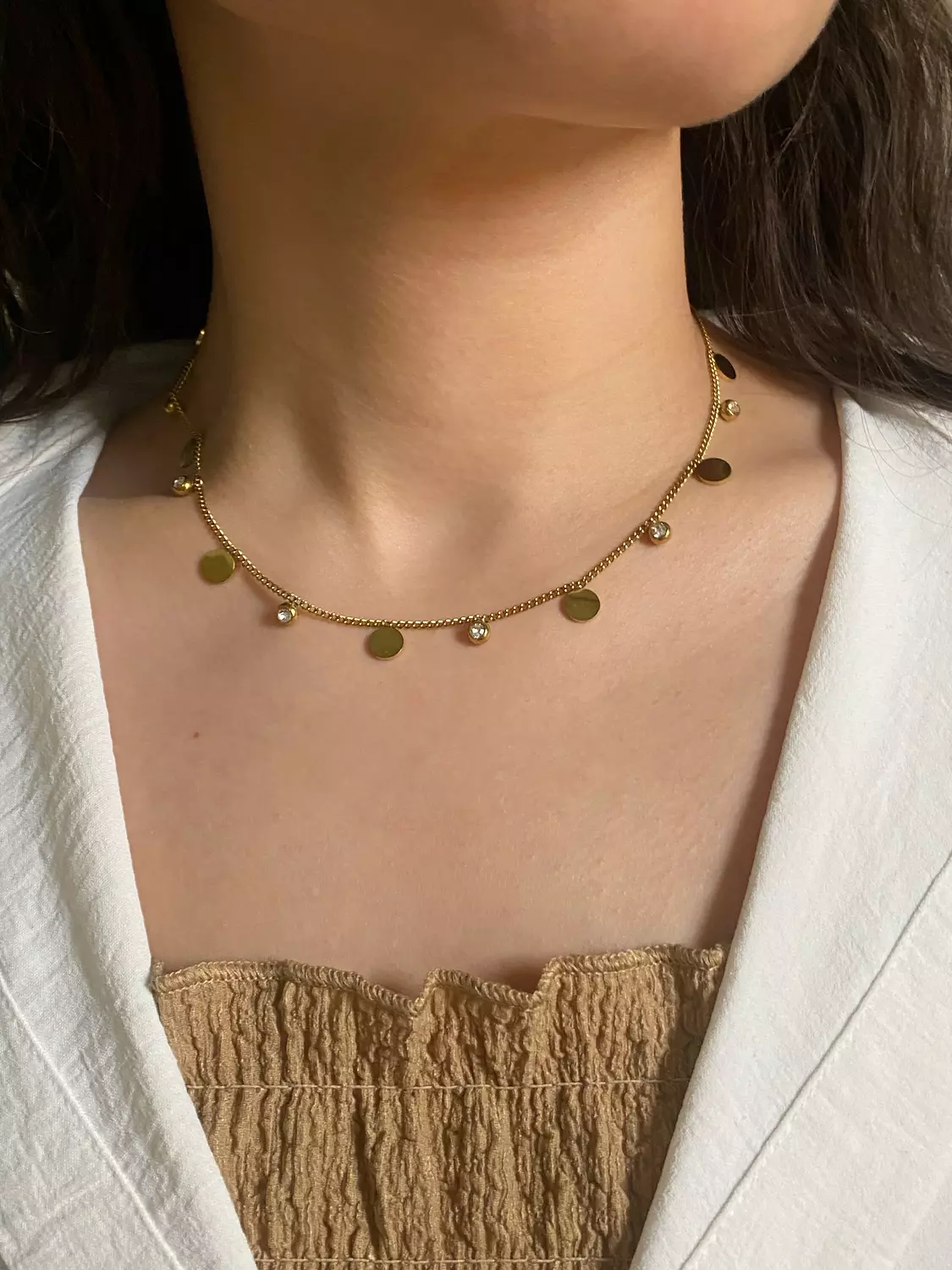 Circles x Studs Necklace 1