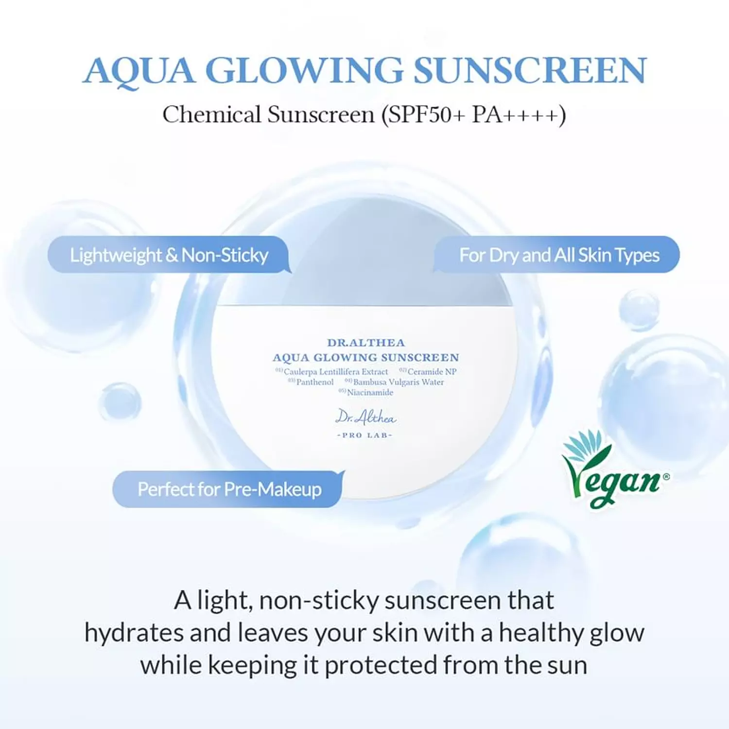 Dr. Althea - Aqua Glowing Sunscreen 2