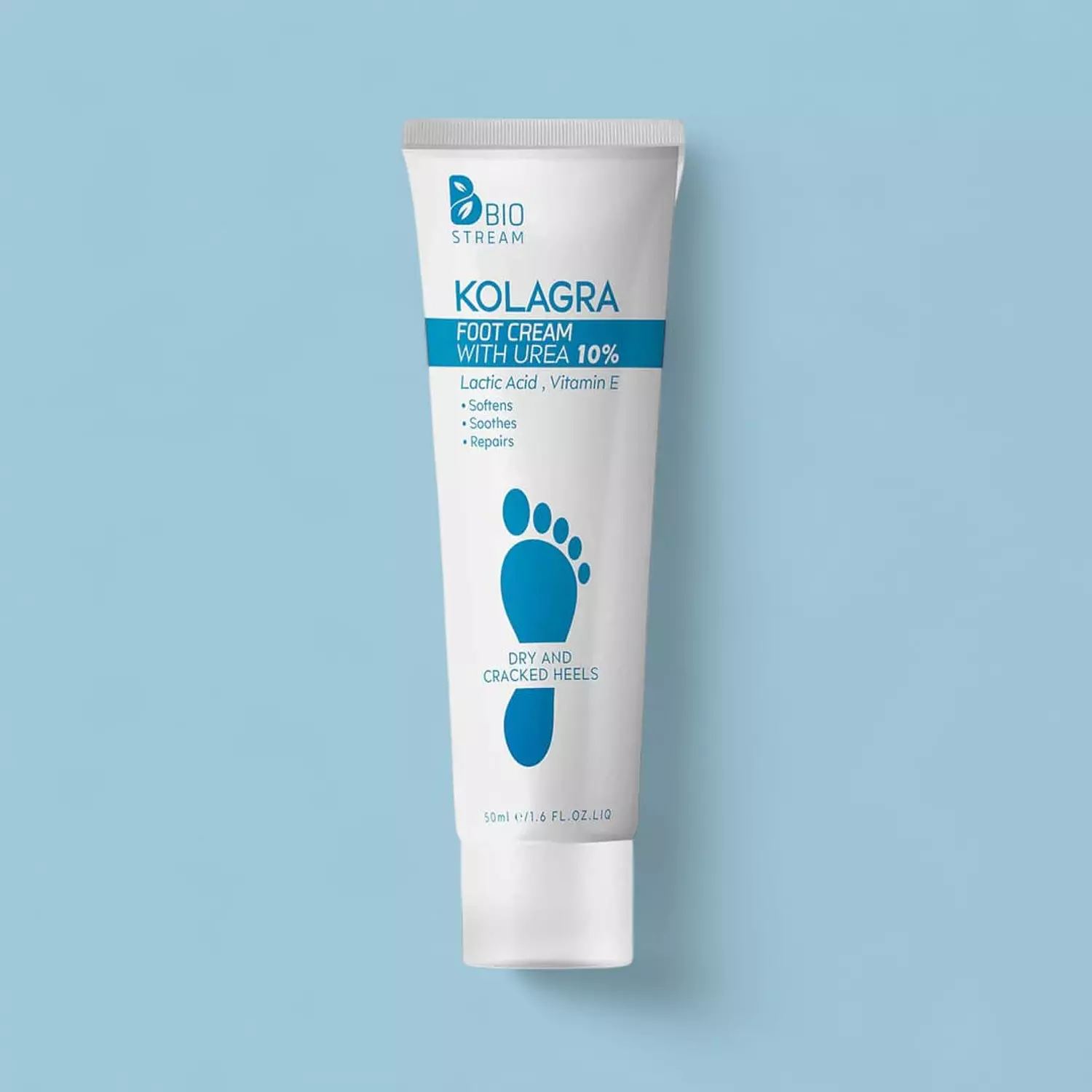 Kolagra Foot Cream For Dry & Cracked Heels 10% UREA - 50 Ml  image