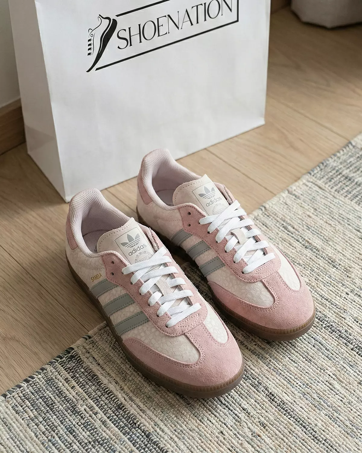 adidas samba shoes for women - pink 9