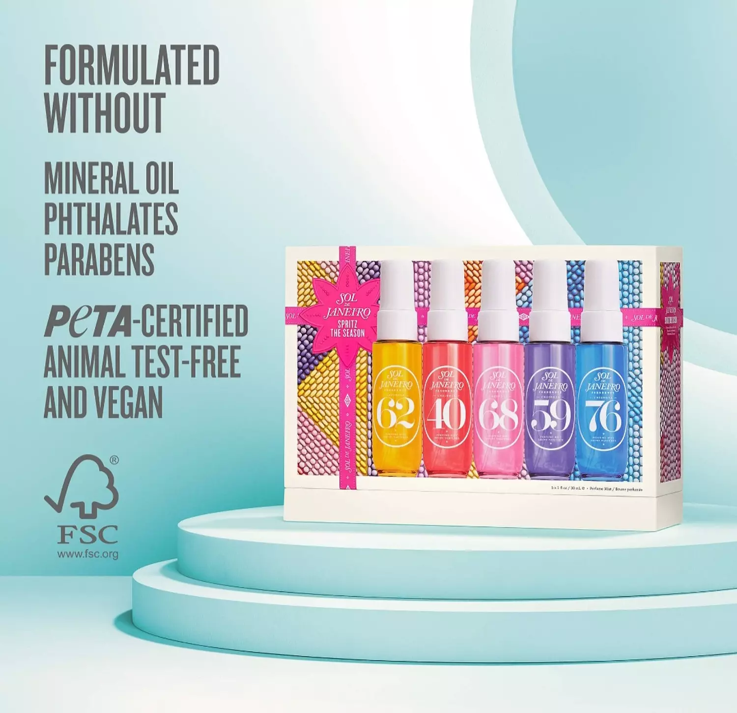 Sol de Janeiro  Spritz the Season Cheirosa Perfume Mist Gift Set 2