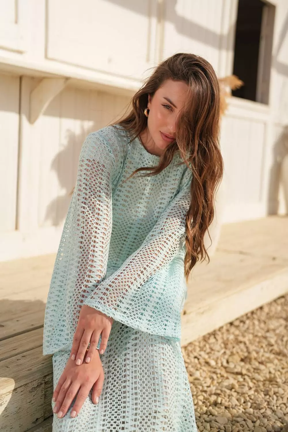 Mesh dress hover image