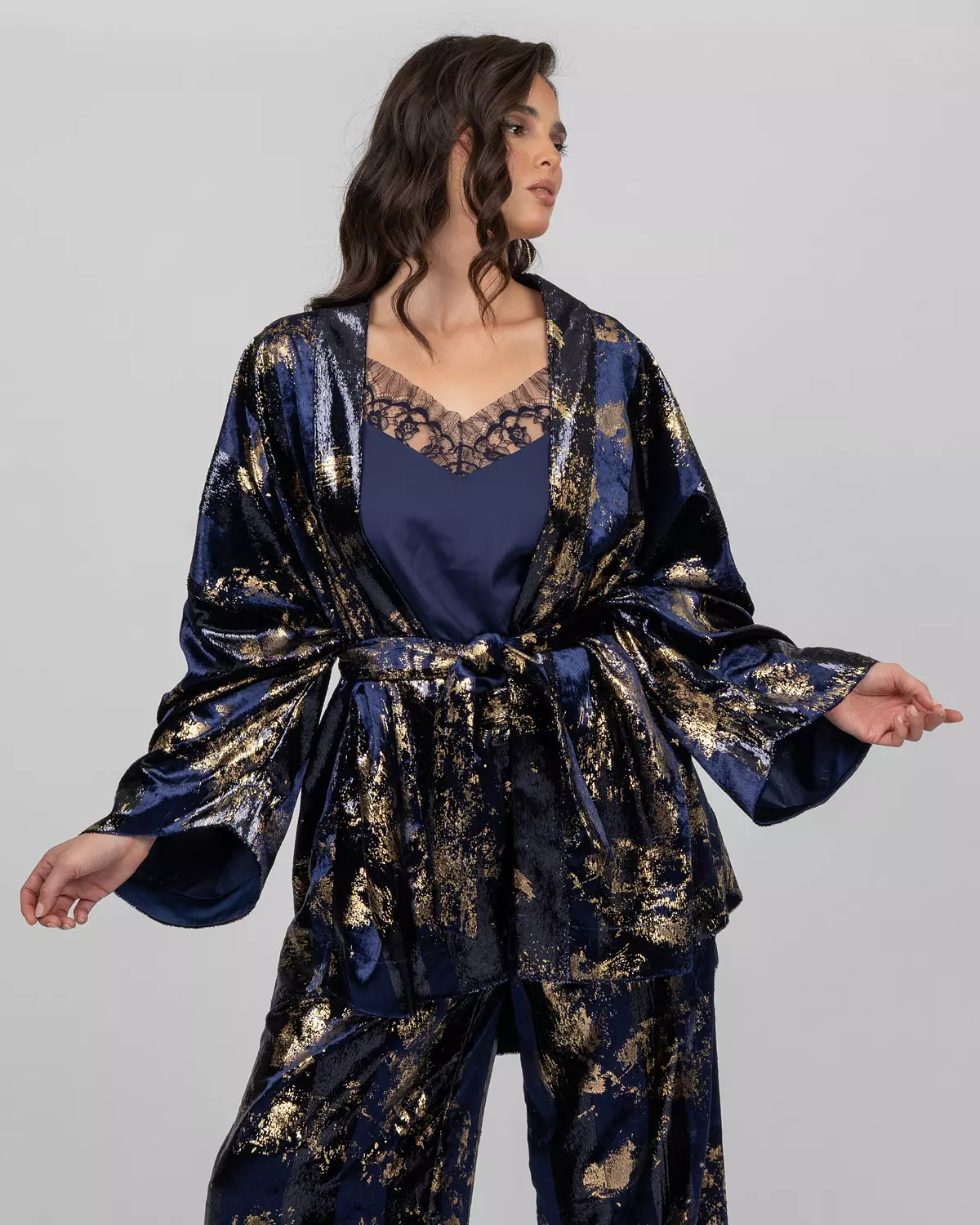 Silk Velvet Kimono 5