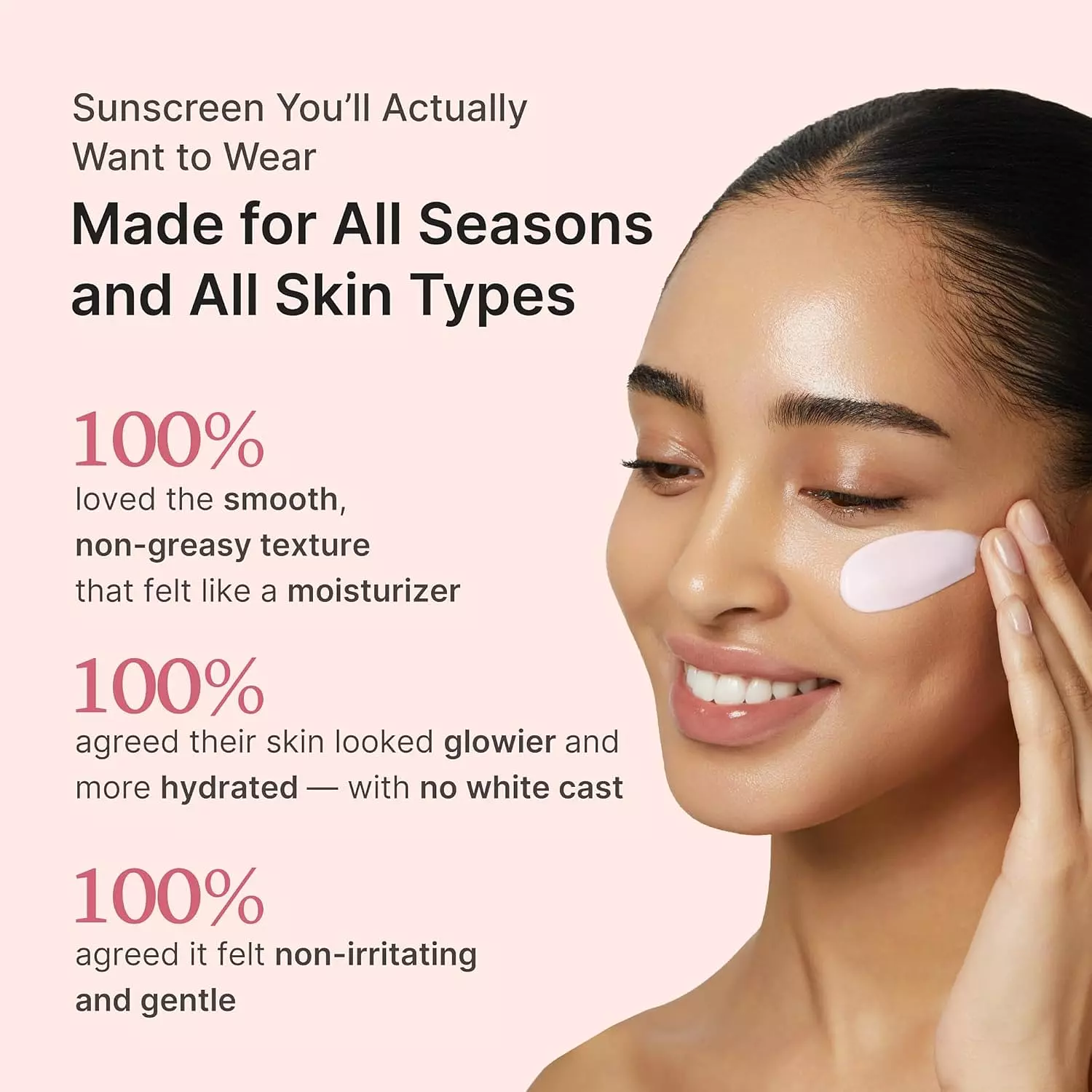 medicube Sunscreen No Cast Just Glow Collagen | SPF 50 4