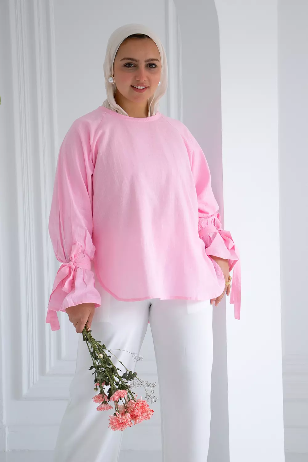 Bow blouse 13