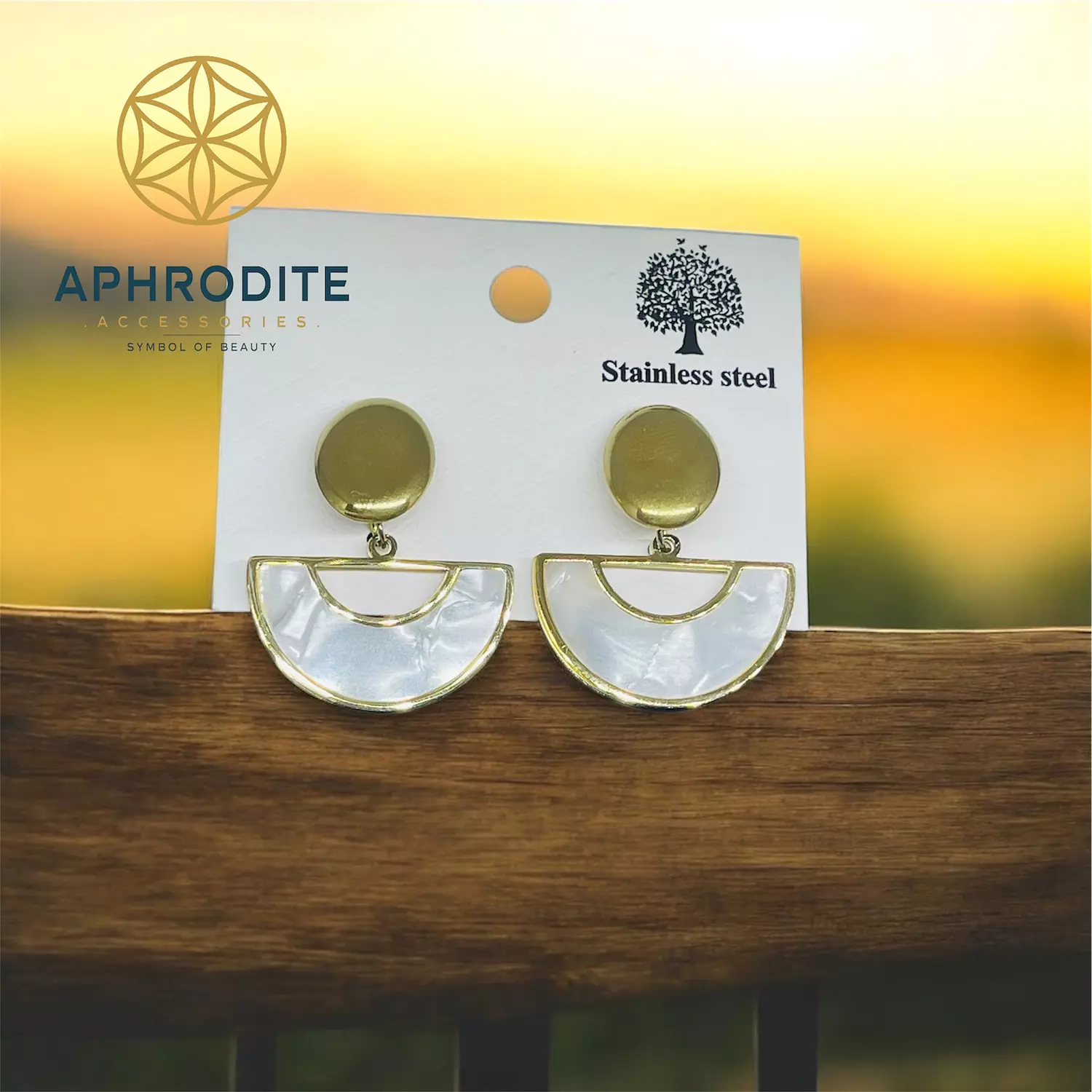 Midnight Halo Drops - Earrings 2
