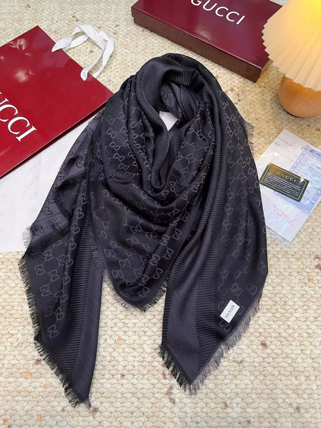 Gucci square scarf image